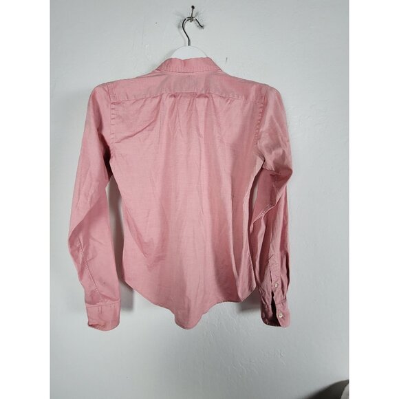 Ralph Lauren Sport Mens Pink Button-Up Shirt Medium Slim Fit Stretch Casual - Picture 2 of 8